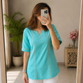 Prerna Aqua Kurti