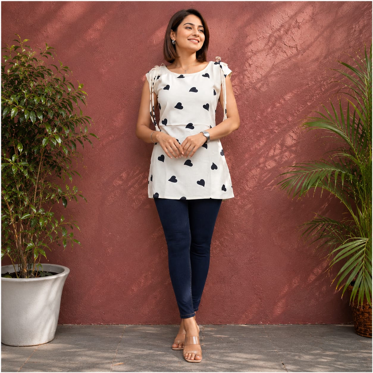 Chic Hearts Tunic