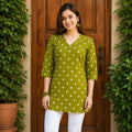 Pallavi Olive Grace Kurti
