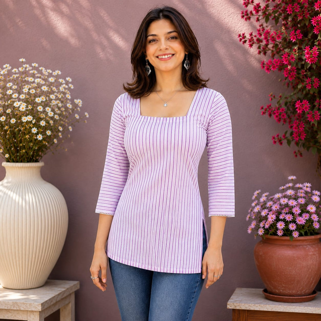 Lavender Breeze Top
